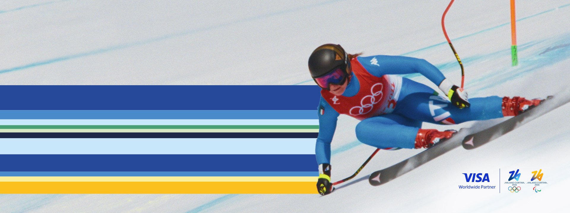 ski athlete in action